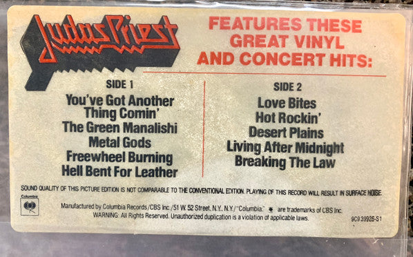 Judas Priest : Judas Priest (LP, Comp, Pic)