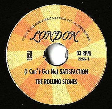 The Rolling Stones : (I Can't Get No) Satisfaction / The Under Assistant West Coast Promotion Man (4", Single)