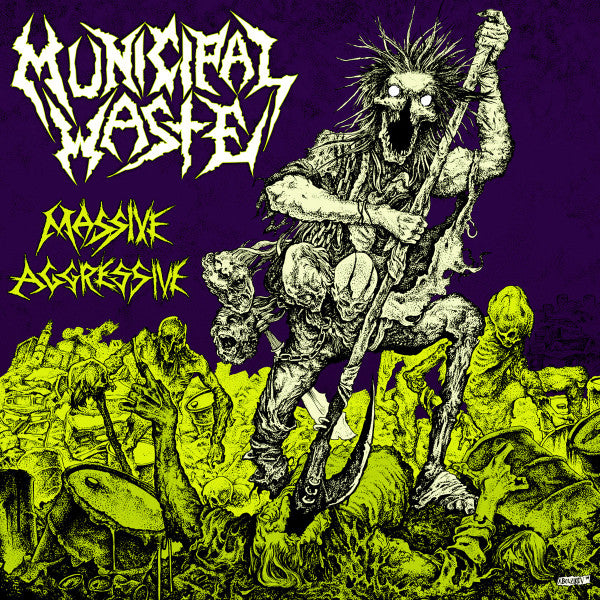 Municipal Waste : Massive Aggressive (LP, Album, RSD, Ltd, RE, Gre)