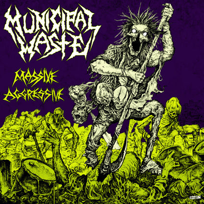 Municipal Waste : Massive Aggressive (LP, Album, RSD, Ltd, RE, Gre)