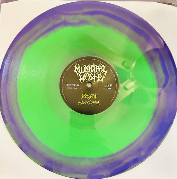 Municipal Waste : Massive Aggressive (LP, Album, RSD, Ltd, RE, Gre)