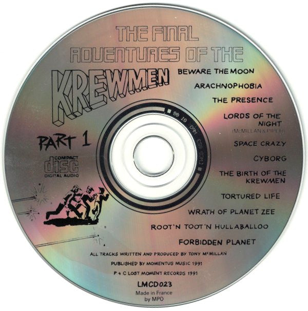 The Krewmen : The Final Adventures Of The Krewmen (Part 1) (CD, Album)