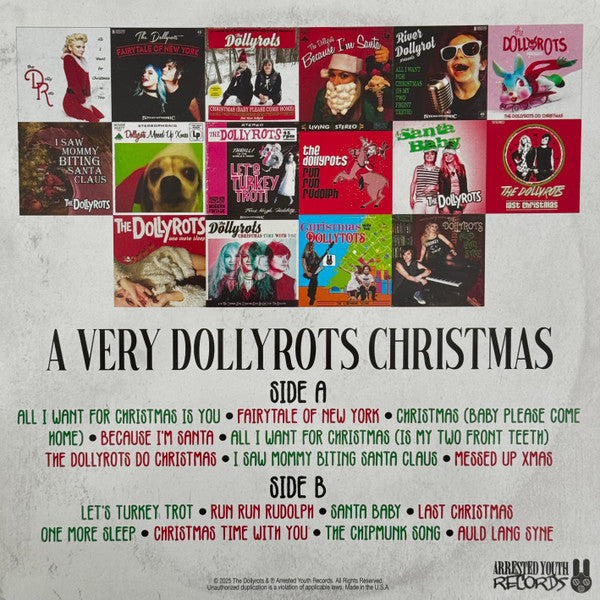 The Dollyrots : A Very Dollyrots Christmas (12", Ltd, RE)