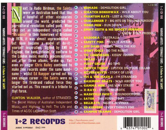 Various : Eternally Ours: 24 Bands Play The Saints (CD, Comp)