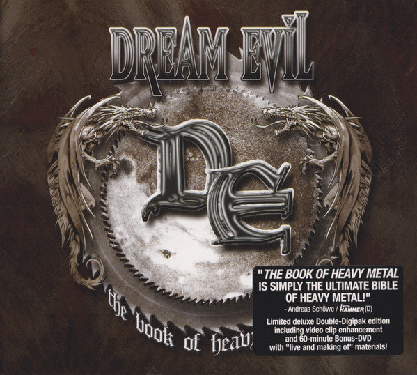Dream Evil : The Book Of Heavy Metal (CD, Album, Enh + DVD-V, NTSC + Ltd, Dig)