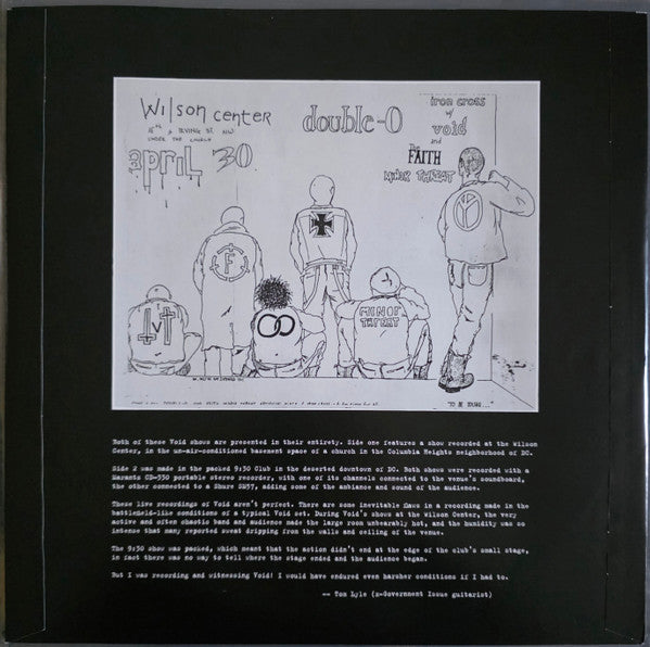 Void (12) : Live 1982 (LP, Ltd, Gre)