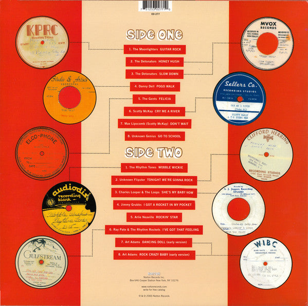 Various : Kicksville! Raw Rockabilly Acetates Volume One (LP, Comp)