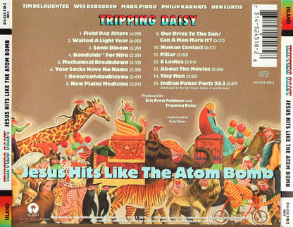 Tripping Daisy : Jesus Hits Like The Atom Bomb (CD, Album)
