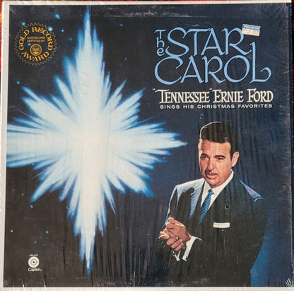Tennessee Ernie Ford : The Star Carol: "Tennessee" Ernie Ford Sings His Christmas Favorites (LP, Album, RE)