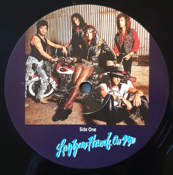 Bon Jovi : Lay Your Hands On Me (12", Num, Gat)