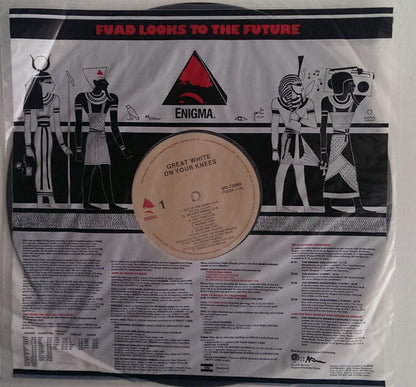 Great White : On Your Knees (The First LP) (12", EP, RE, Spe)