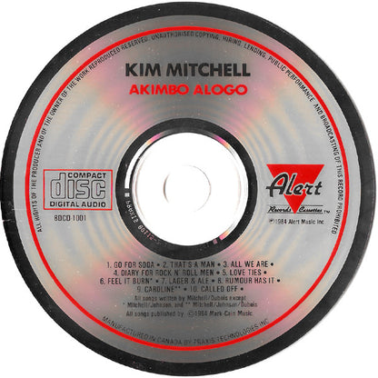 Kim Mitchell : Akimbo Alogo (CD, Album, RE)
