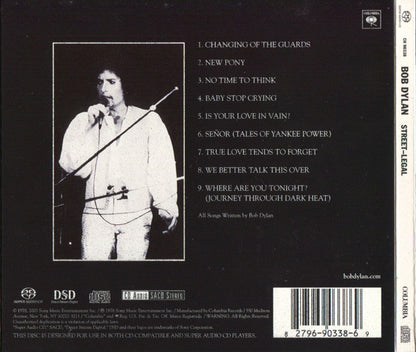 Bob Dylan : Street-Legal (SACD, Hybrid, Album, RE, RM, Dig)