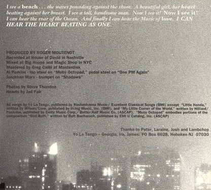 Yo La Tengo : I Can Hear The Heart Beating As One (CD, Album, Dig)