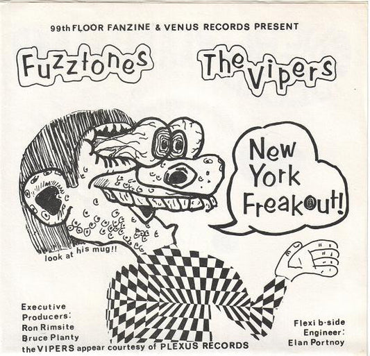 Various : New York Freakout! (Flexi, 7", EP, Red)