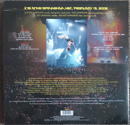 The Darkness : One Way Ticket To Birmingham (Live At The NEC 2006) (2xLP, Album, RSD, Ltd, Red)