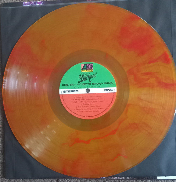 The Darkness : One Way Ticket To Birmingham (Live At The NEC 2006) (2xLP, Album, RSD, Ltd, Red)
