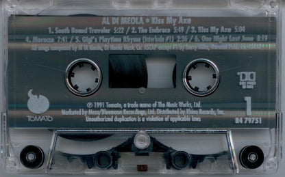 The Al Di Meola Project* : Kiss My Axe (Cass, Album, Dol)