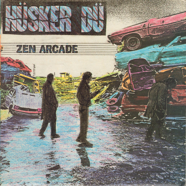 Hüsker Dü : Zen Arcade (2xLP, Album, Lar)
