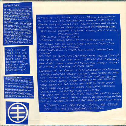 Hüsker Dü : Zen Arcade (2xLP, Album, Lar)