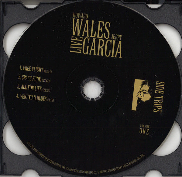 Howard Wales And Jerry Garcia : Howard Wales And Jerry Garcia Live: Side Trips Volume One (CD, Album)