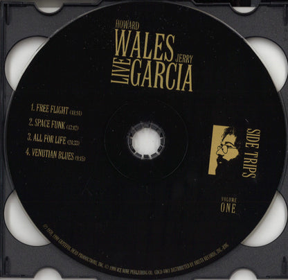 Howard Wales And Jerry Garcia : Howard Wales And Jerry Garcia Live: Side Trips Volume One (CD, Album)