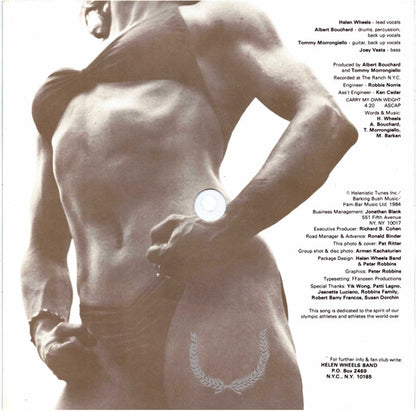 Helen Wheels Band : Carry My Own Weight (Flexi, 7", S/Sided, Card, Cle)