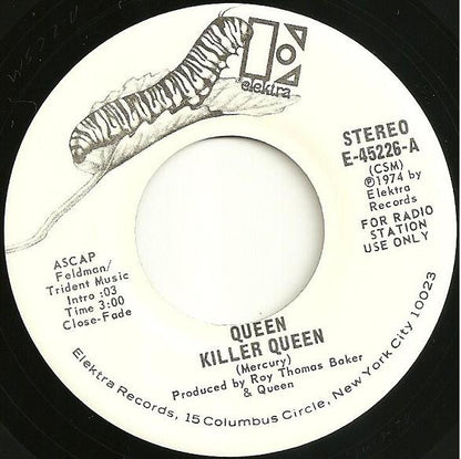 Queen : Killer Queen (7", Single, Promo, CSM)