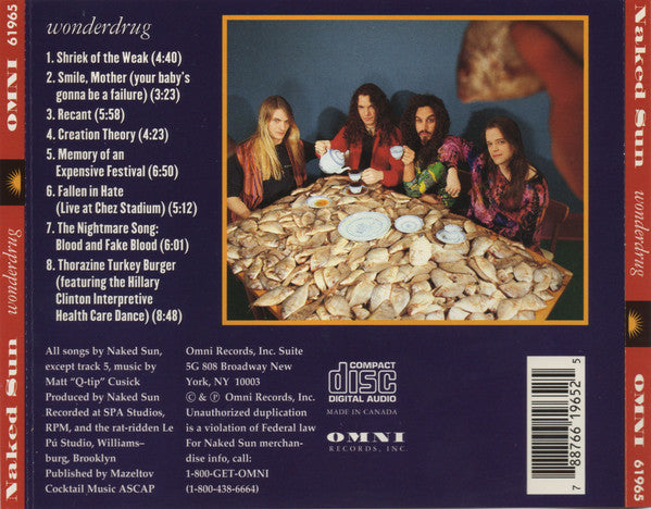 Naked Sun : Wonderdrug (CD, Album)