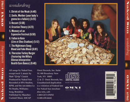 Naked Sun : Wonderdrug (CD, Album)