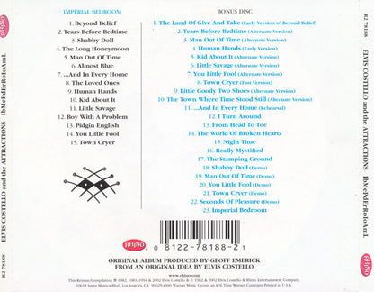 Elvis Costello And The Attractions* : Imperial Bedroom (CD, Album, RE, RM + CD, Comp, RM)