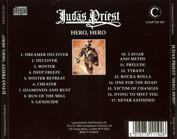 Judas Priest : Hero, Hero (CD, Comp, RE)
