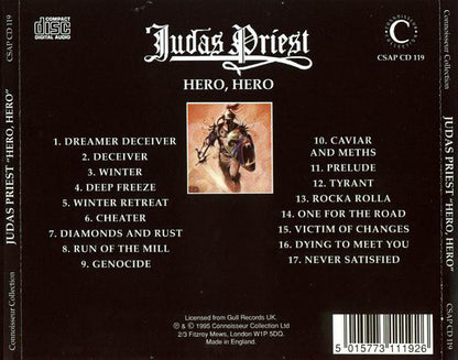 Judas Priest : Hero, Hero (CD, Comp, RE)