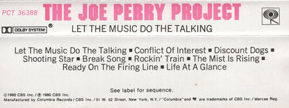 The Joe Perry Project : Let The Music Do The Talking (Cass, Album, Dol)