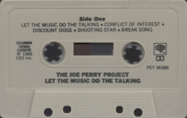 The Joe Perry Project : Let The Music Do The Talking (Cass, Album, Dol)