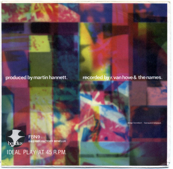 The Names : Calcutta / Postcards (7", Single)