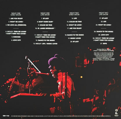 Sly & The Family Stone : Turn Me Loose (Live At The Fillmore East 1968) (LP, Whi + LP, Ora + LP, Red + LP, Yel + Album, RE,)