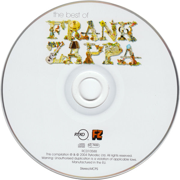 Frank Zappa : The Best Of Frank Zappa (CD, Comp)