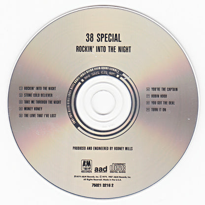38 Special (2) : Rockin' Into The Night (CD, Album, RE)