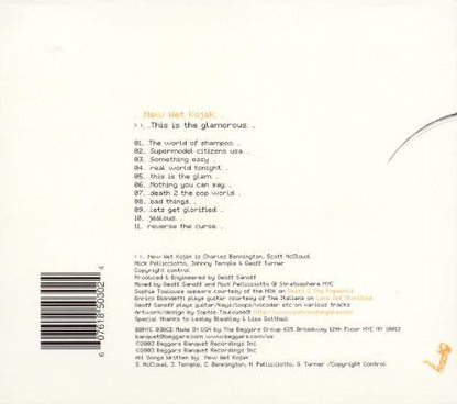New Wet Kojak : This Is The Glamorous (CD)