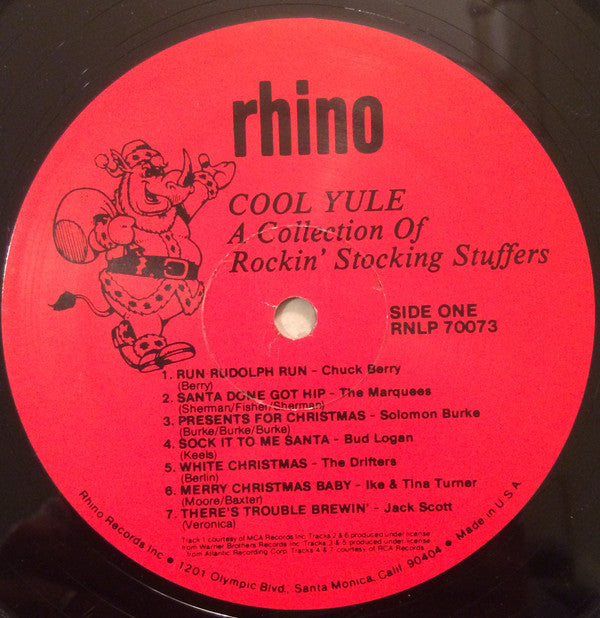 Various : Cool Yule (A Collection Of Rockin' Stocking Stuffers) (LP, Comp)