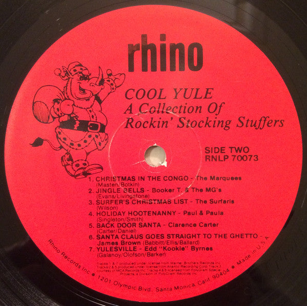 Various : Cool Yule (A Collection Of Rockin' Stocking Stuffers) (LP, Comp)