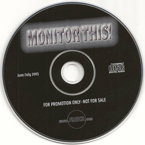 Various : Monitor This! (CD, Comp, Promo)