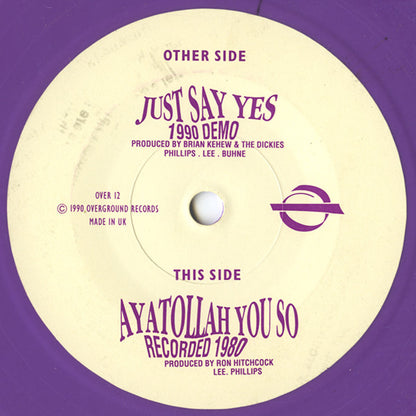 The Dickies : Just Say Yes (7", Single, Pur)