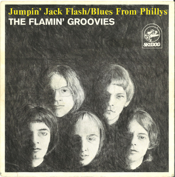The Flamin' Groovies : Jumpin' Jack Flash / Blues From Phillys (7", Single, Mono)