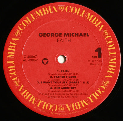 George Michael : Faith (LP, Album, Car)