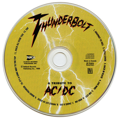 Various : Thunderbolt - A Tribute To AC/DC (CD)