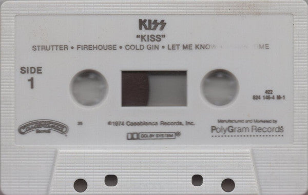 Kiss : Kiss (Cass, Album, RE)