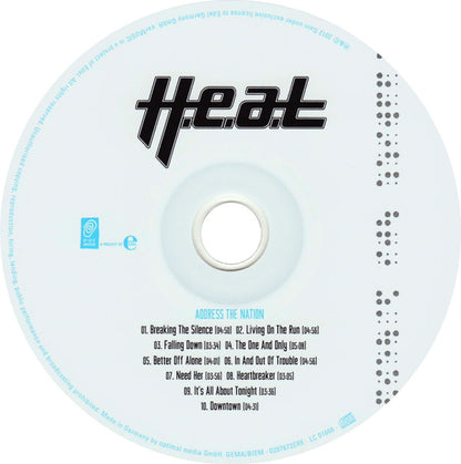 H.E.A.T : Address The Nation (CD, Album)