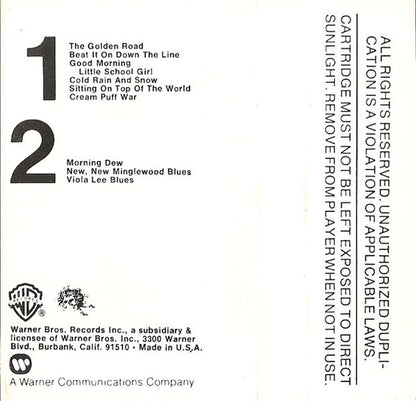 The Grateful Dead : The Grateful Dead (Cass, Album, No )